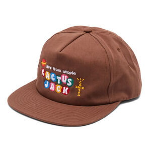 Travis Scott x McDonald's Cactus Jack Live From Utopia Snapback Hat Baseball Cap